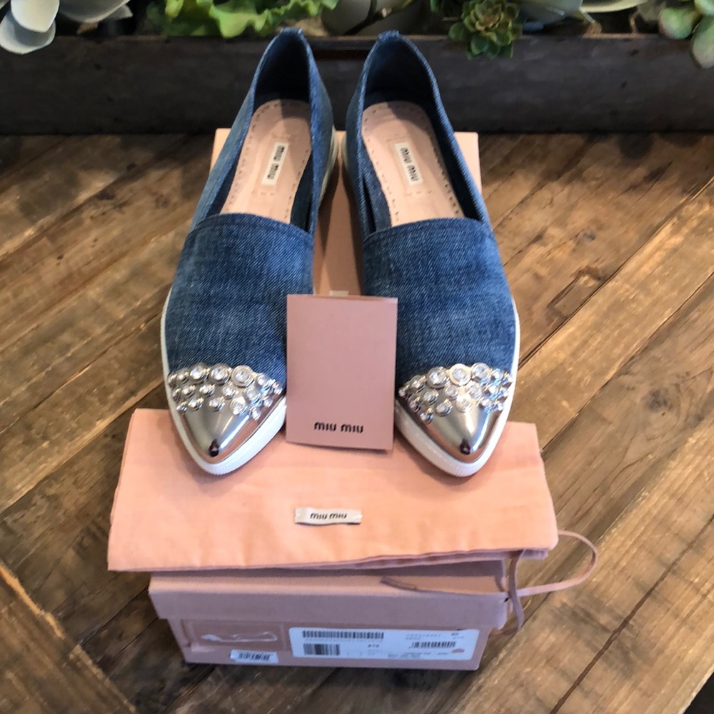 NOT FOR SALE - Miu Miu Jeweled Sneaker